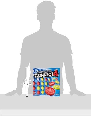 Hasbro Gaming Connect 4 Classic Grid, 4 in a Row Game, Strategy Board Games for Kids, 2 Players for Family and Kids, Easter Gifts for Boys and