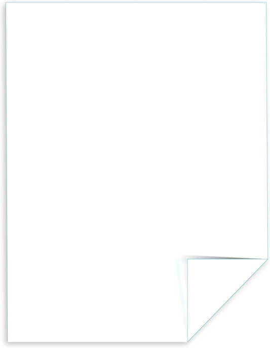 Neenah Index Cardstock, 8.5" x 11", 90 lb./163 gsm, White, 300 Sheets, Lightweight, 94 Brightness - EXTRA SHEETS, MORE VALUE!