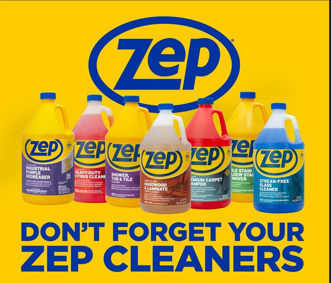ZEP Professional Sprayer Bottle - 32 oz (Pack of 3) - HDPRO1 - Versatile Adjustable Nozzle Spray Bottles with a Fine Mist or Powerful