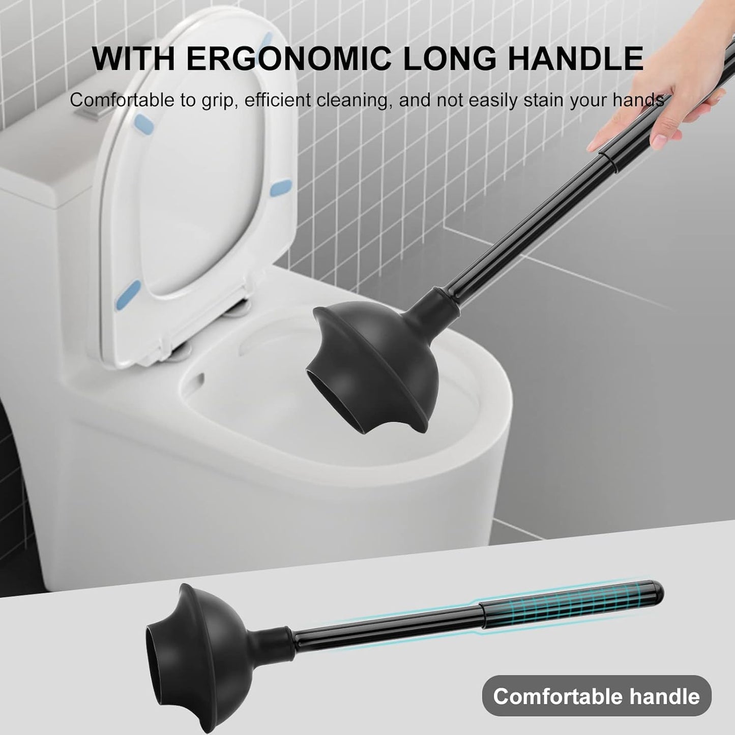 SetSail Toilet Brush and Plunger