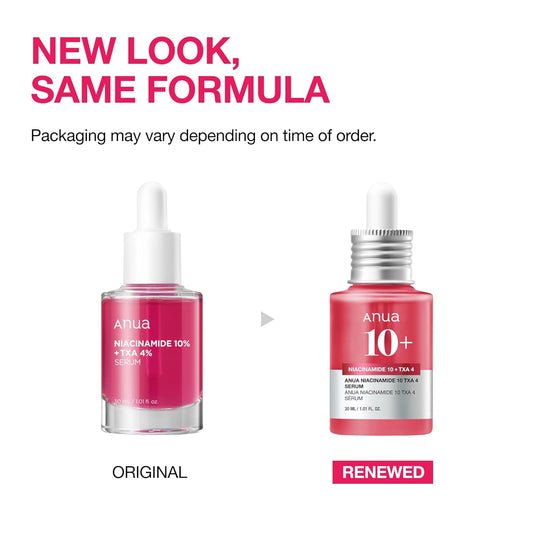Anua Niacinamide 10 + TXA 4 Serum, Dark Spot Care, Hyaluronic Acid, Tranexamic