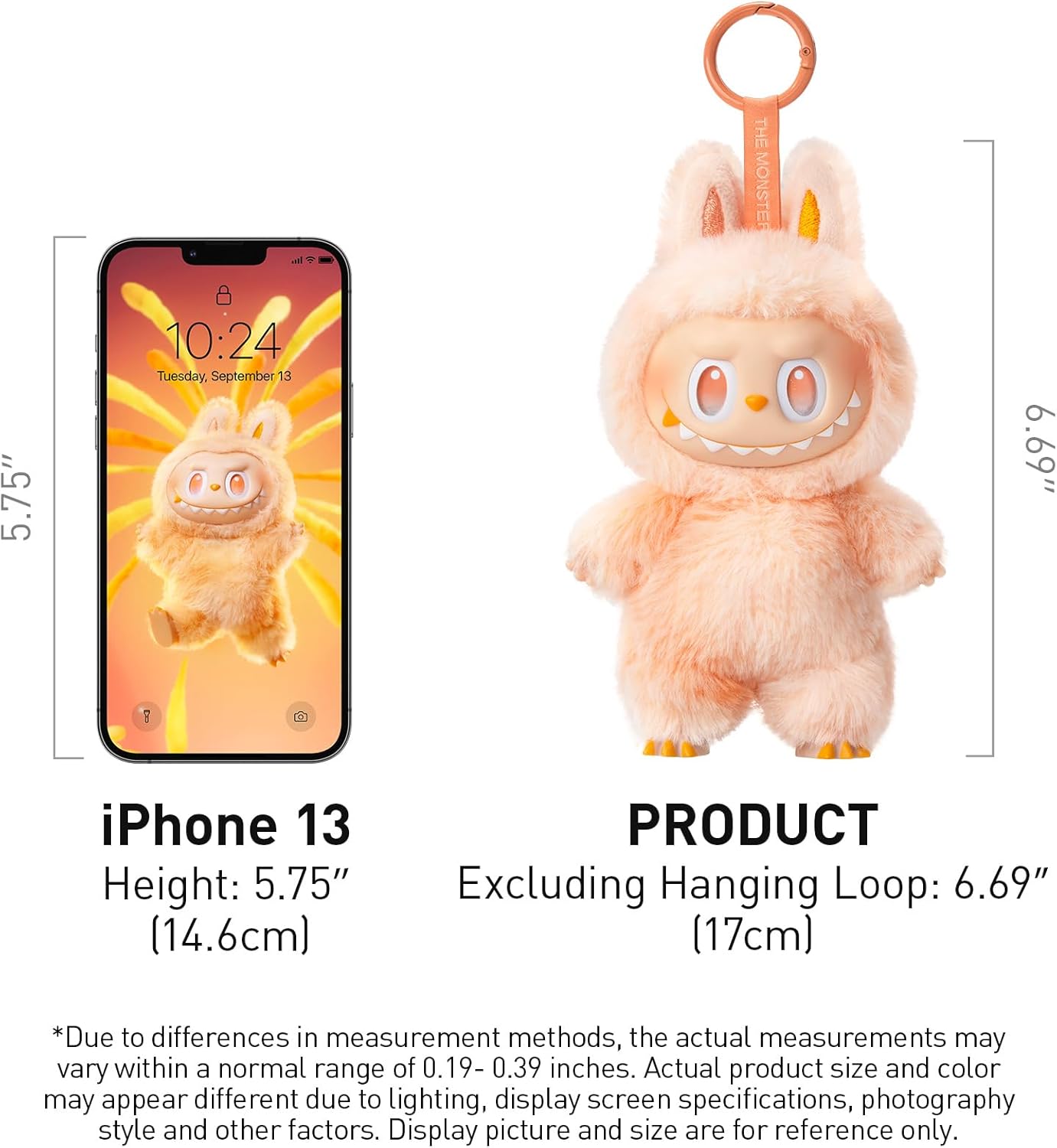 POP MART THE Monsters Big into Energy Series-Vinyl Plush Pendant Blind Box, Blind Box