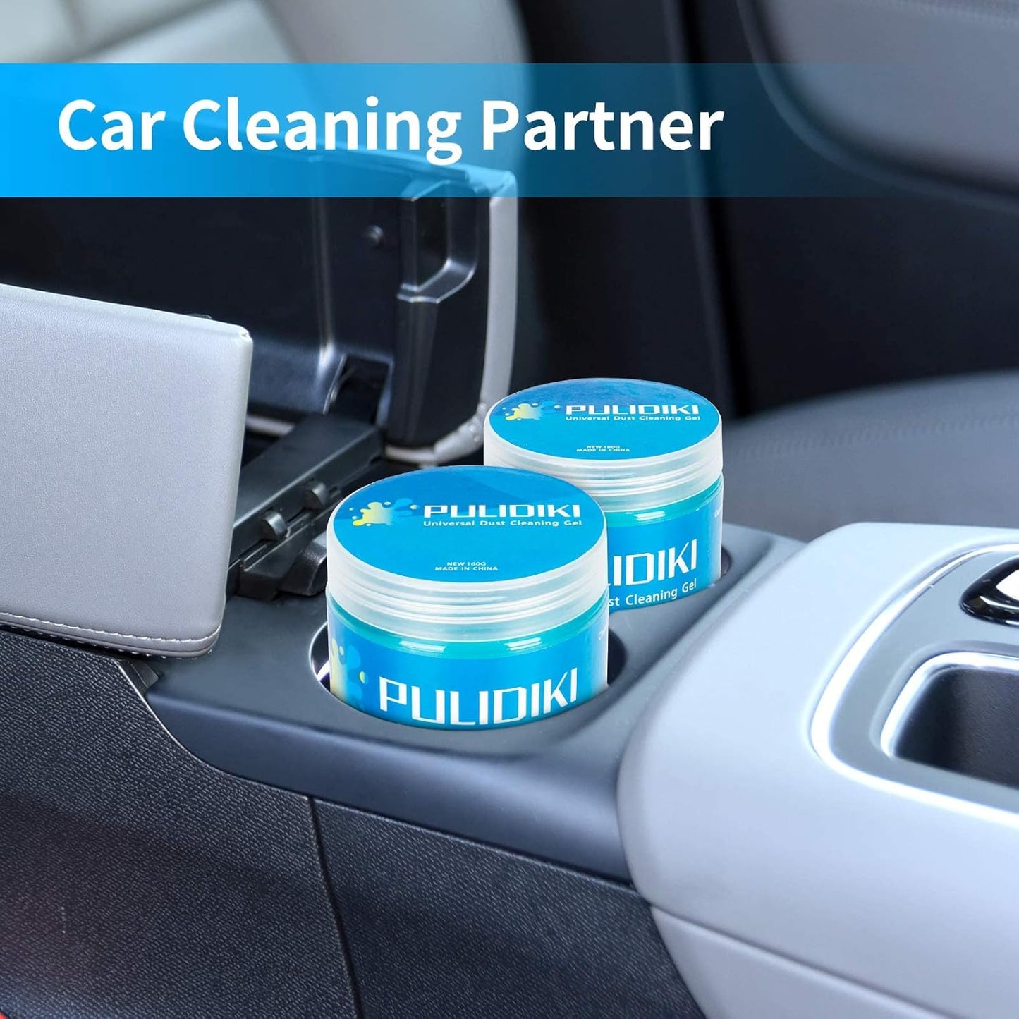 PULIDIKI Car Cleaning Gel Car Clean Putty, Universal Car Interior Cleaner Slime, Perfect Cleaning Kit Supplies, Auto Detailing Tools Car
