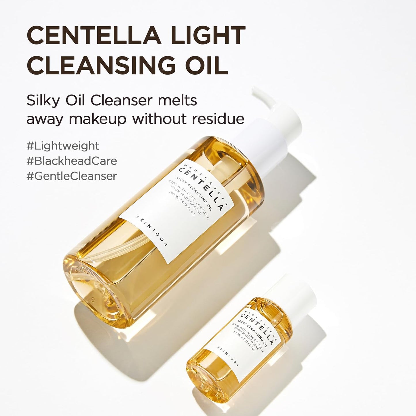 SKIN1004 Centella Travel Kit, Korean Skin Care Set with Toner, Moisturiser, Serum, Cleansing Oil & Cleanser, Travel Size Set with Madagascar