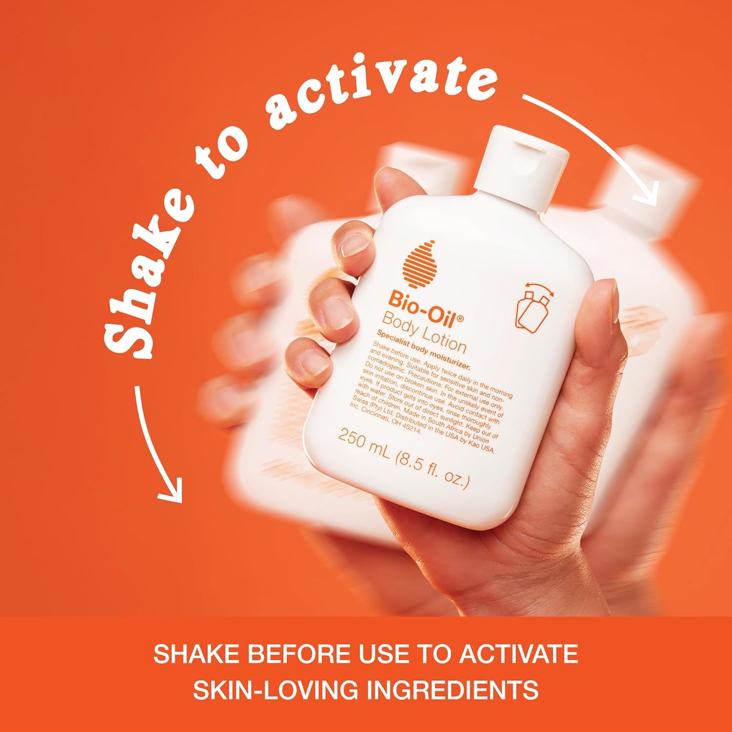 Bio-Oil Moisturizing Body Lotion for Dry Skin, Ultra-Lightweight High-Oil Hydration, with Jojoba Oil, Rosehip Oil, Shea Oil, and Hyaluronic