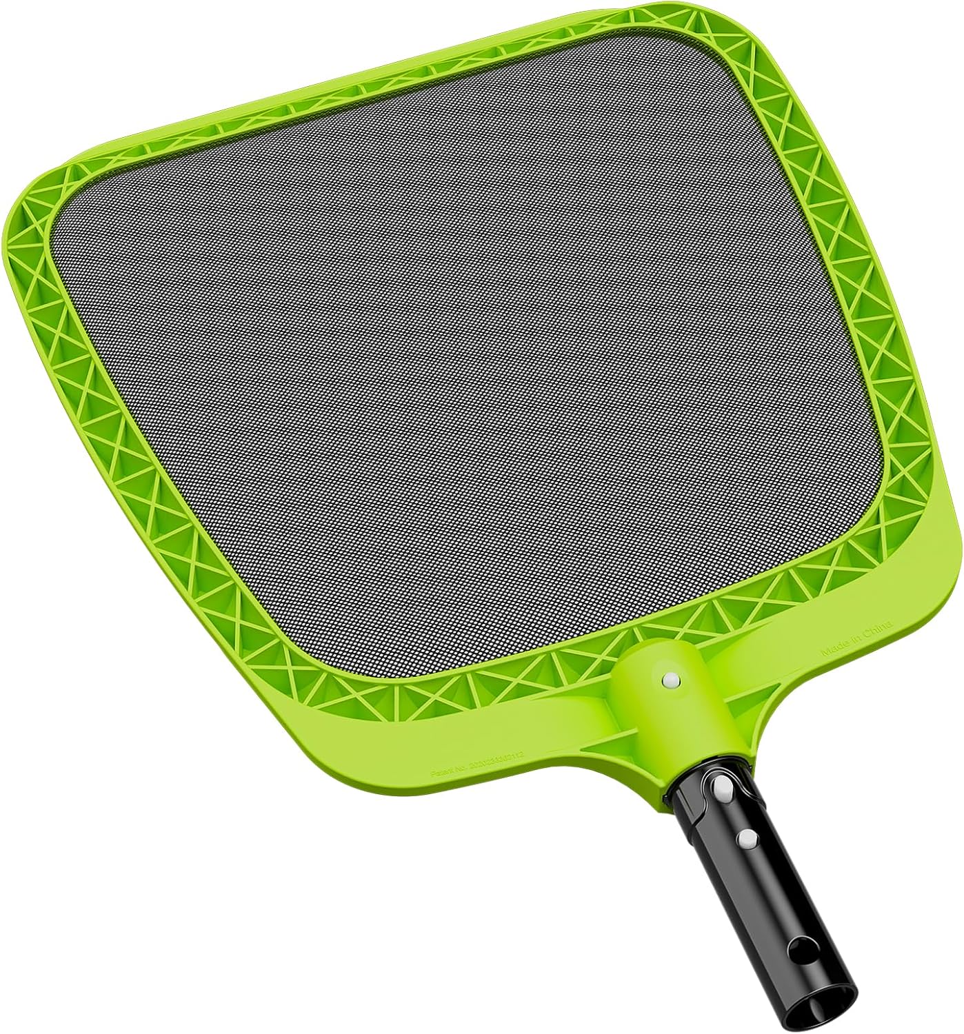 Sepetrel Pool Skimmer Net - Professional Heavy Duty Reinforced Frame Nylon Flat Leaf Rake Net,for Spa Pond Swimming