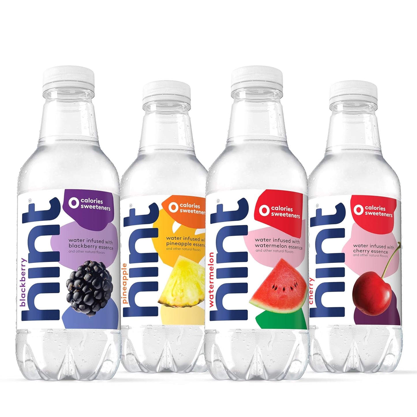 Hint Infused Bottled, Best Sellers Variety Pack - Sugar Free Flavored with Zero Calories, Natural