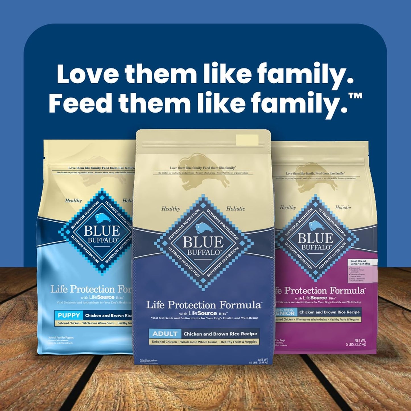 Blue Buffalo Life Protection Formula Adult Dry Dog Food, Helps Build and Maintain Strong Muscles, Made with Natural