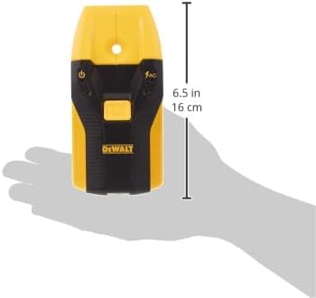 DEWALT Stud Finder, 3/4, Locate Framing Studs Efficiently with LED Arrows, Ideal for Wood and Metal, AAA Batteries Included