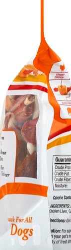 Good n Fun Triple Flavor Kabobs Chews for All Dogs, 24 Ounces, Treat Your Dog to Long-Lasting Chews Made from Beef Hide, Real Chicken, Pork