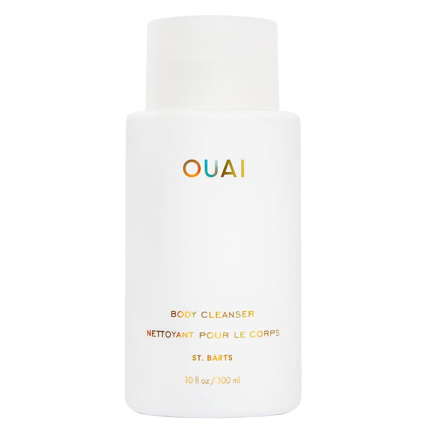 OUAI Body Cleanser, St. Barts - Foaming Body Wash with Jojoba Oil and Rosehip Oil to Hydrate, Nurture, Balance and Soften Skin -