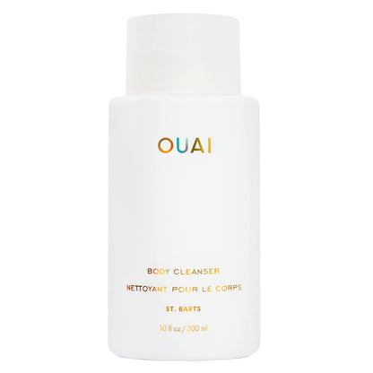 OUAI Body Cleanser, St. Barts - Foaming Body Wash with Jojoba Oil and Rosehip Oil to Hydrate, Nurture, Balance and Soften Skin -