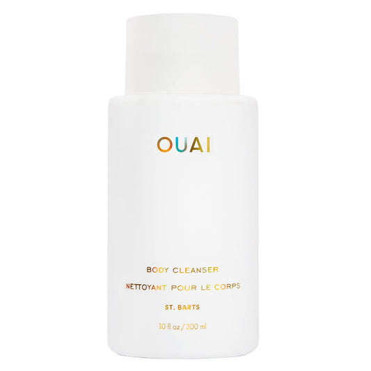 OUAI Body Cleanser, St. Barts - Foaming Body Wash with Jojoba Oil and Rosehip Oil to Hydrate, Nurture, Balance and Soften Skin -
