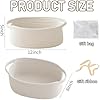 JMvicyroam Woven Basket,Small Rope Storage Bin with Handles & Ribbon Bag, Organizer for Shelves Closets,Gift Basket Empty for Birthday,Books,Dog