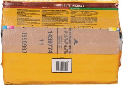 Pedigree Wet Dog Food, Choice Cuts Adult Canned Dog Food, Beef & Country Stew Multipack, 13.2 oz. Cans (12 Count)