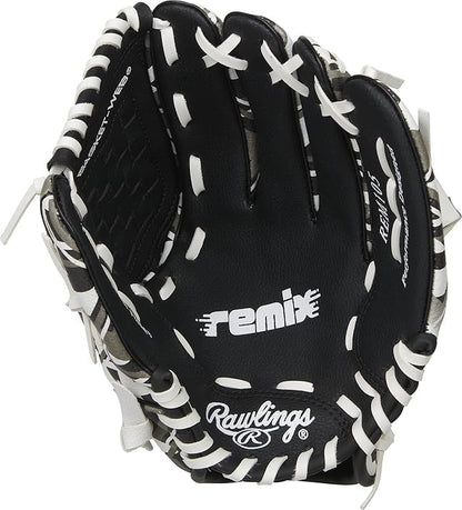 Rawlings, Remix T-Ball & Youth Baseball/Softball Glove, Sizes 9" - 10.5"