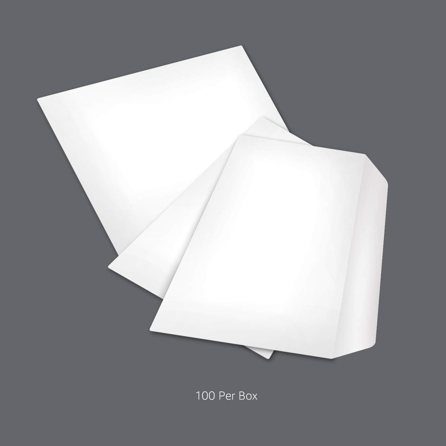 Amazon Basics 3/4 Security-Tinted Self-Seal Envelopes for Home & Office, White, 100-Pack
