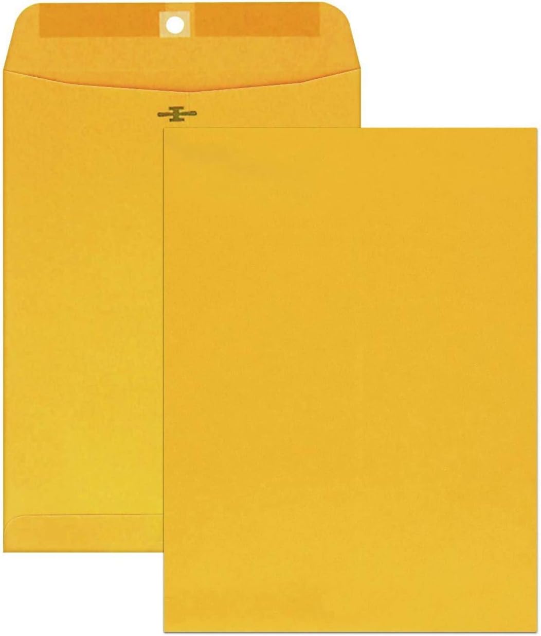 Mead Envelopes, 9" x 12", Clasp Closure, Brown Kraft All-Purpose 24-lb Paper Mailing Envelopes, 20 Count