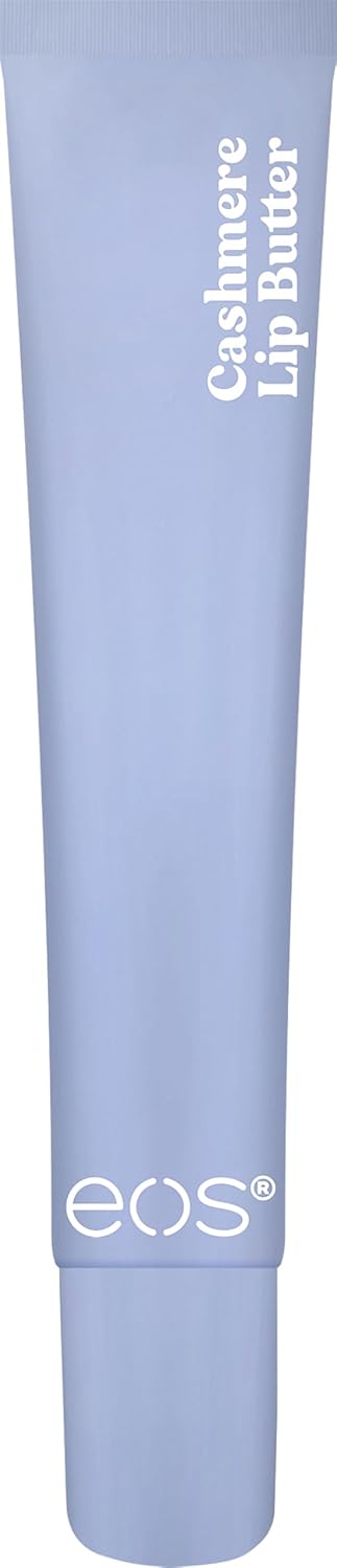 eos Cashmere Lip Butter - Vanilla Cashmere, Plumping Peptides, Smoothing, eos Lip Butter, Shea Butter, Lip Mask, Lip Moisturizer, Soft