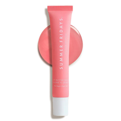 Summer Fridays Tinted Lip Butter Balm - Conditioning Vegan Lip Balm for Instant Moisture, Shine & Hydration -