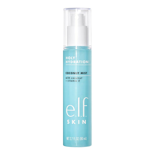 e.l.f. SKIN Holy Hydration! Hydrating Coconut Mist, Refreshes, Soothes & Invigorates Skin, Tropical Scent, 2.7 Fl Oz