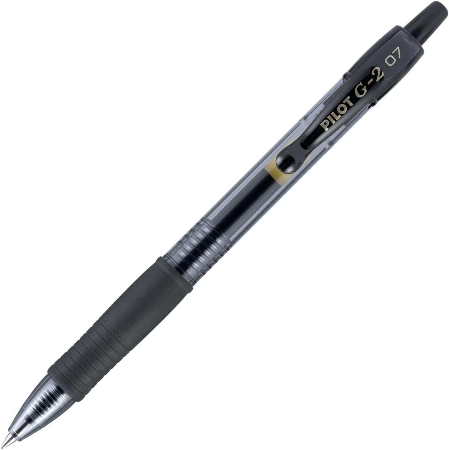 PILOT G2 Premium Refillable & Retractable Rolling Ball Gel Pens, Fine Point, Black Ink, 12 Count