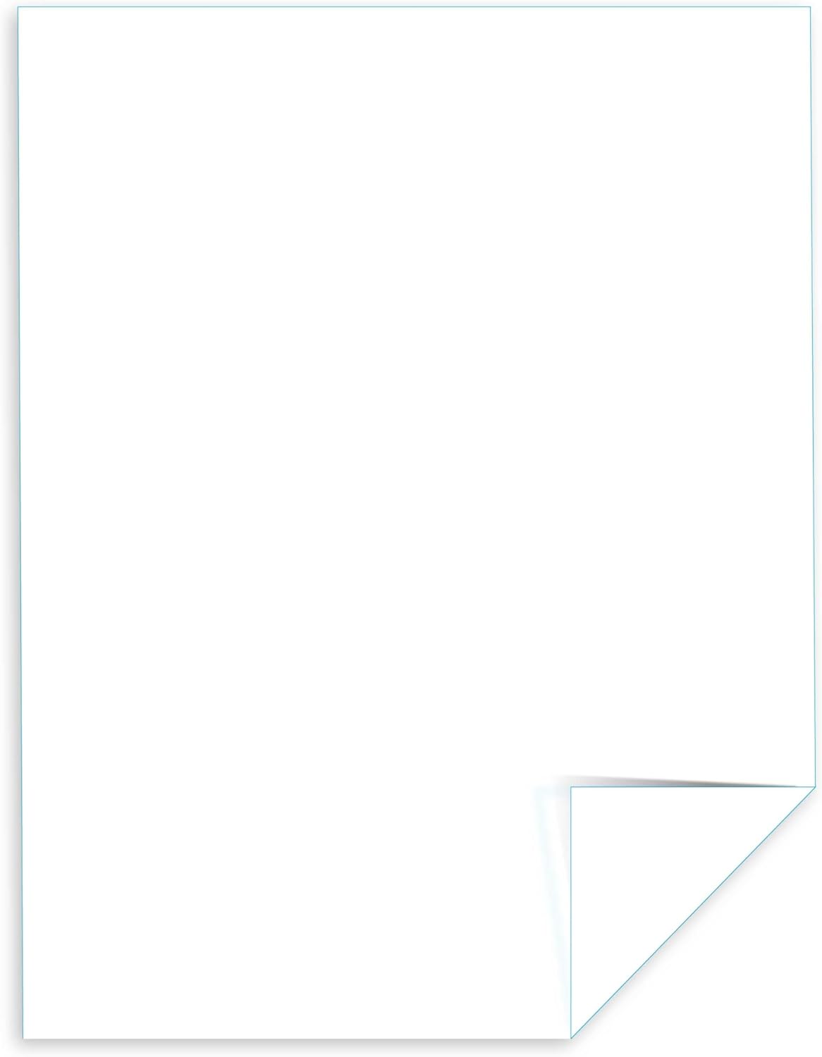 Neenah Index Cardstock, 8.5" x 11", 90 lb./163 gsm, White, 300 Sheets, Lightweight, 94 Brightness - EXTRA SHEETS, MORE VALUE!