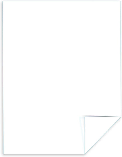 Neenah Index Cardstock, 8.5" x 11", 90 lb./163 gsm, White, 300 Sheets, Lightweight, 94 Brightness - EXTRA SHEETS, MORE VALUE!