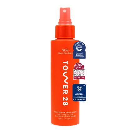 Tower 28 SOS Daily Rescue Facial Spray - Hypochlorous Acid Spray to Help Reduce