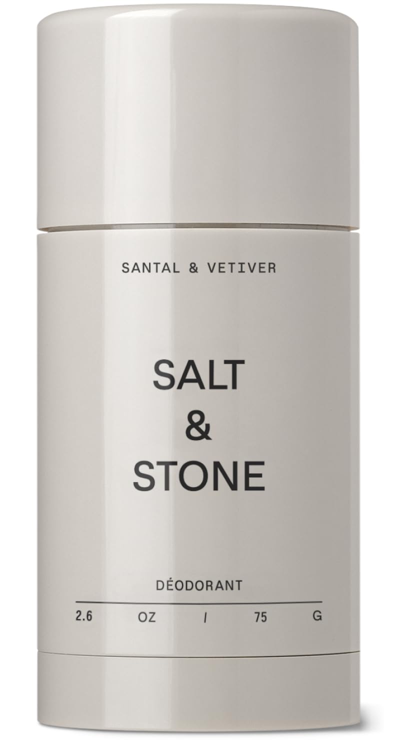 Salt & Stone Aluminum Free Deodorant, Extra Strength 48 Hour Protection for Women & Men, Made with Seaweed Extracts, Niacinamide &
