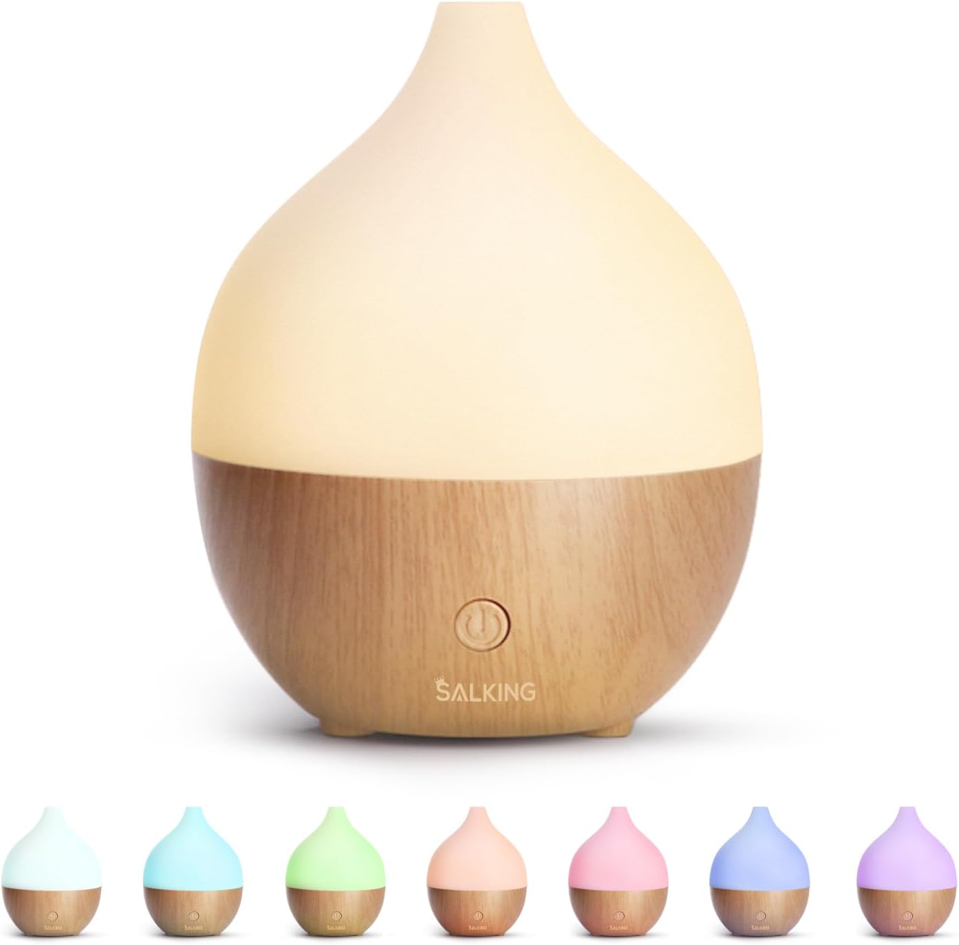SALKING Essential Oil Diffuser, 100ml Small Aromatherapy Diffuser with Auto Shut-Off Function, Ultrasonic Diffusers for Essential
