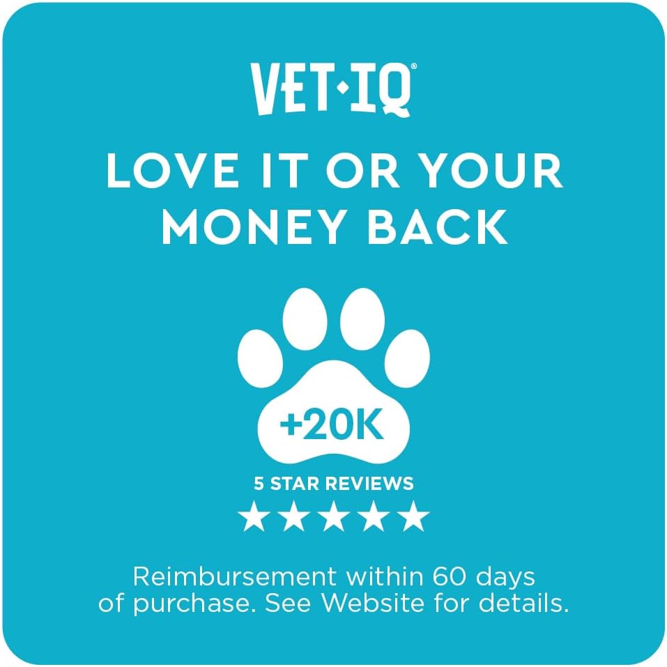 VetIQ Glucosamine Hip & Joint Supplement for Dogs, 180 Soft Chews, Joint Support Supplement with MSM and