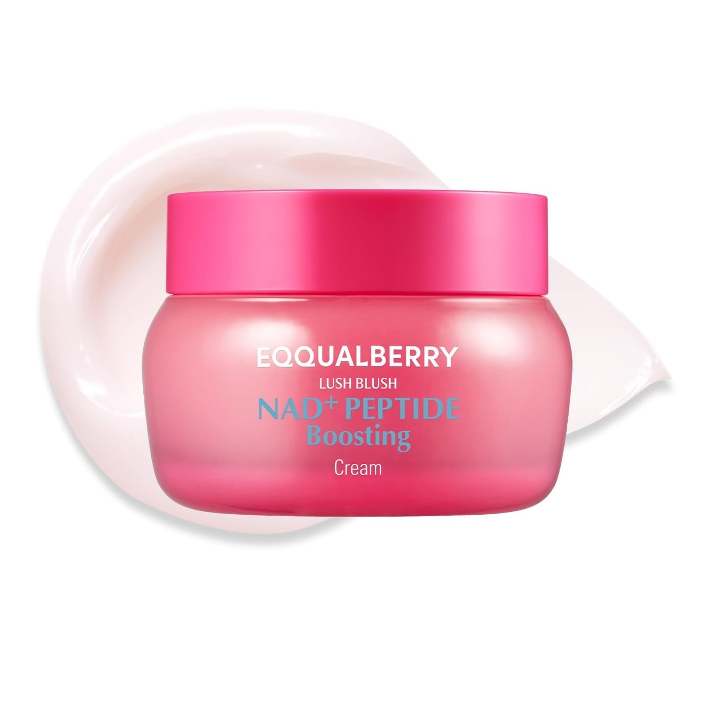 EQQUALBERRY NAD+ Peptide Boosting Cream NAD+ 5% & 13 Peptides Anti-Aging Korean Skincare Face & Body