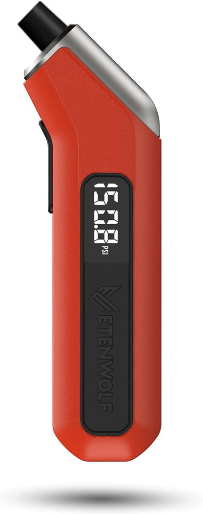 ETENWOLF T300 Digital Tire Pressure Gauge 3-200 PSI, Industrial Tire Gauge Calibrated to ANSI B40.7 Grade 2A(Plus-Minus