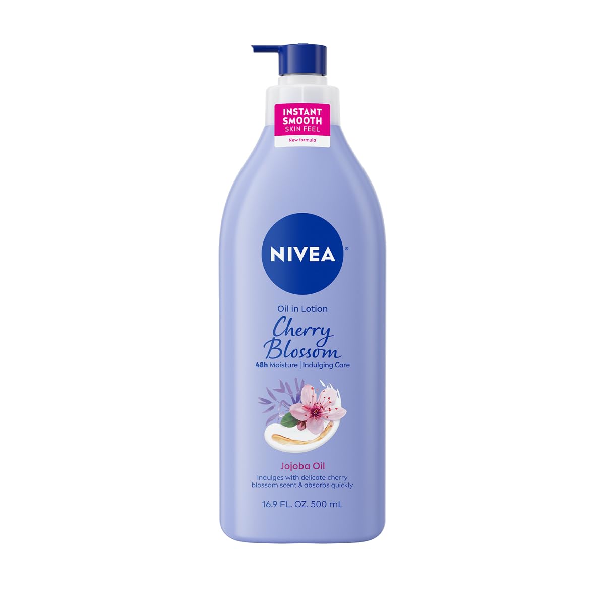 NIVEA Oil Infused Cherry Blossom and Jojoba Oil Body Lotion for
