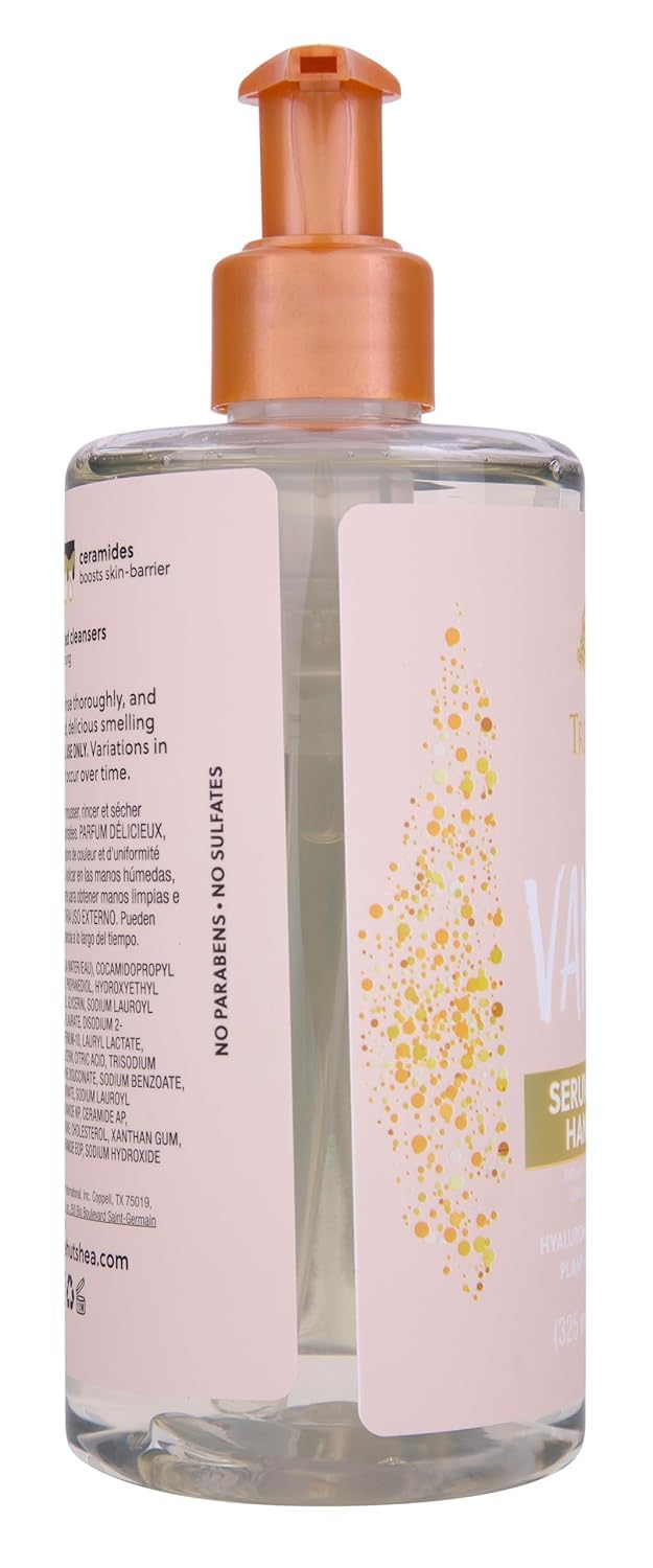 Tree Hut Vanilla Serum Infused Hand Wash, Nourish & Hydrate Hands, Strengthening Skin Care, Long-Lasting Scent, Cleanse & Lock in