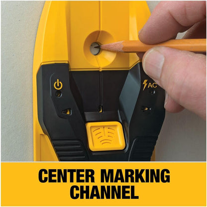 DEWALT Stud Finder, 3/4, Locate Framing Studs Efficiently with LED Arrows, Ideal for Wood and Metal, AAA Batteries Included