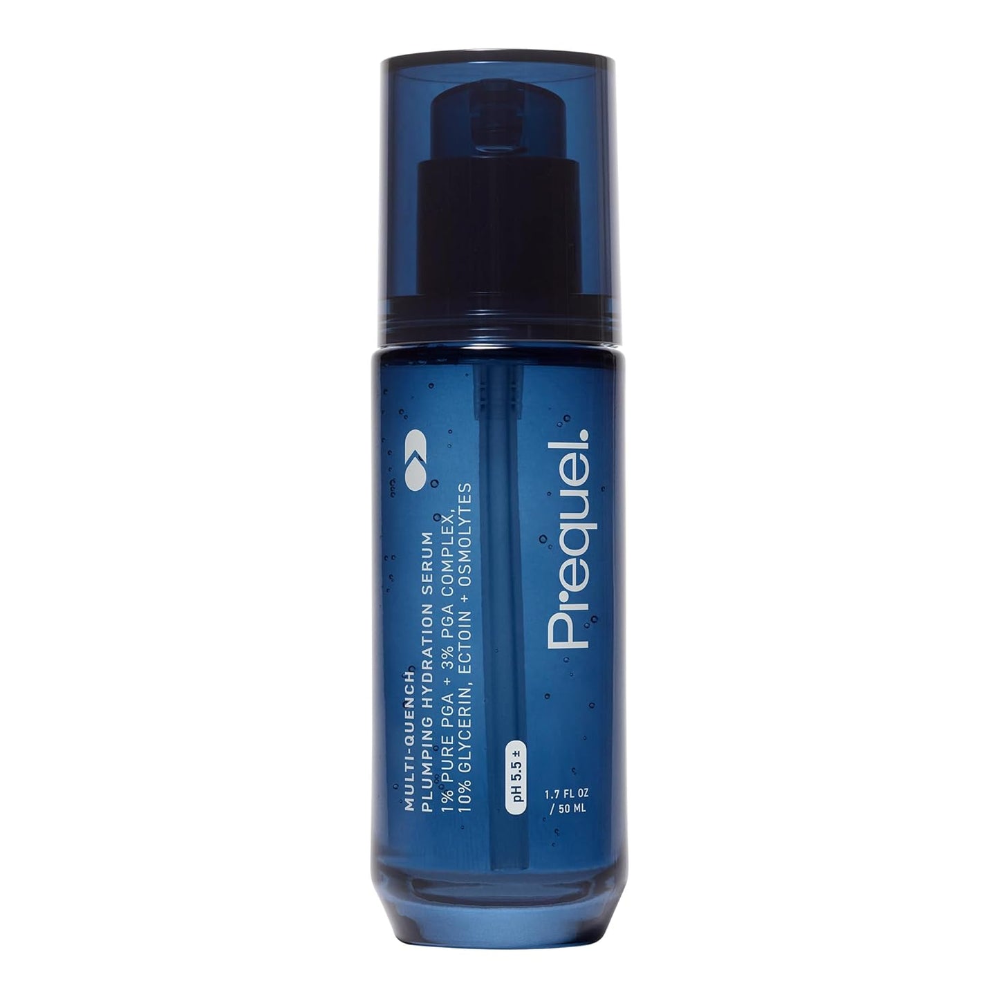 Prequel Skin Multi-Quench Plumping Hydration Serum for Face. Intensive Hydrating Facial Serum for Women with PGA Complex and Moisture-Binders. Deep