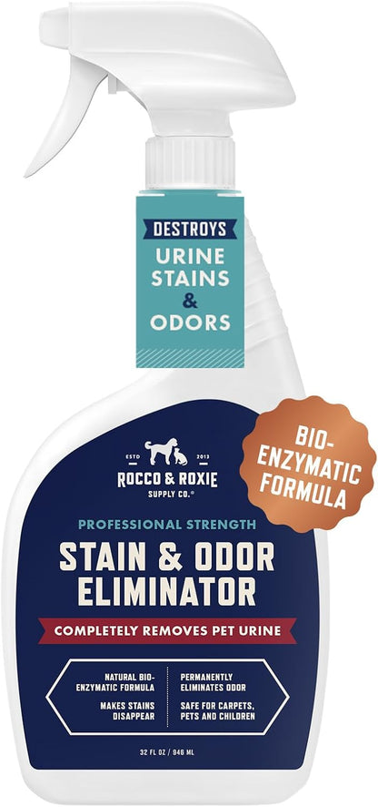 Rocco & Roxie Supply Co. Stain & Strong Odor Eliminator, Enzyme
