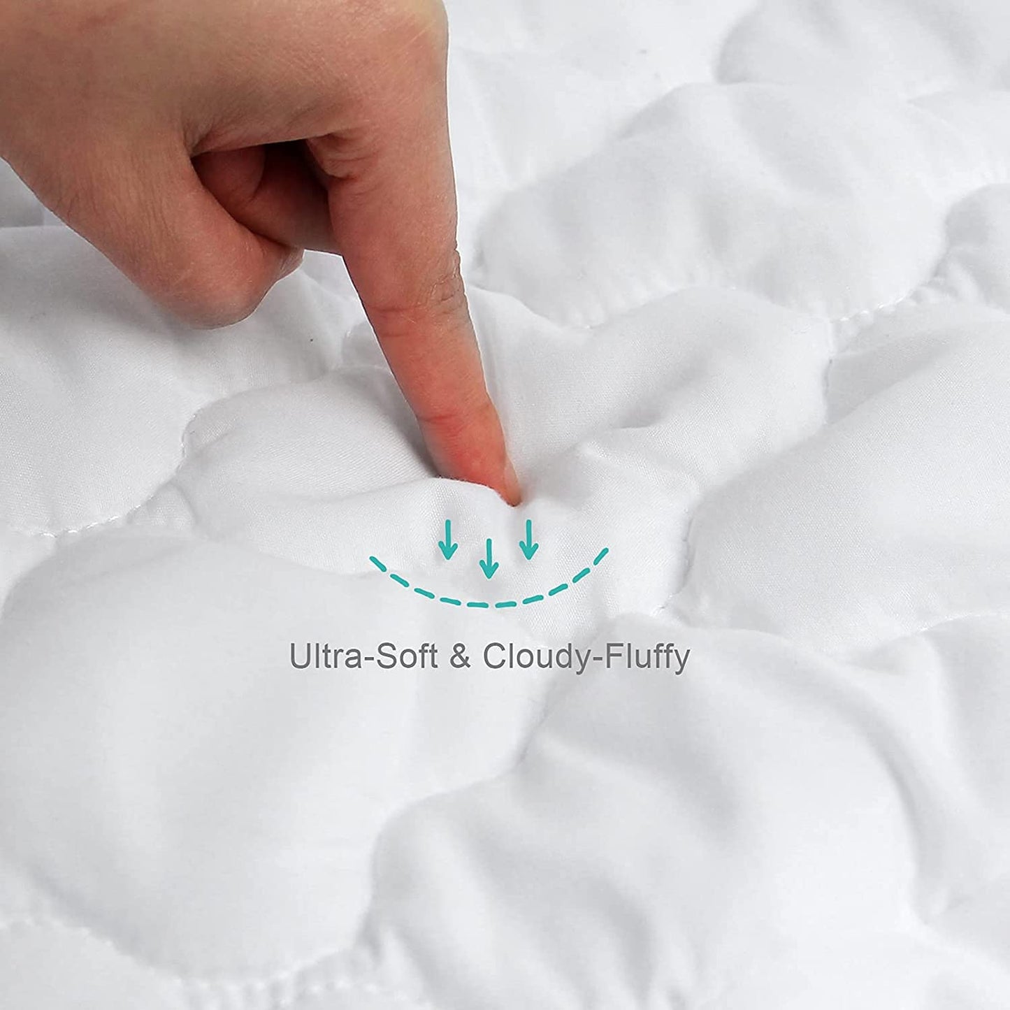 Crib Mattress Protector Sheets Fitted Waterproof Crib Mattress Pad