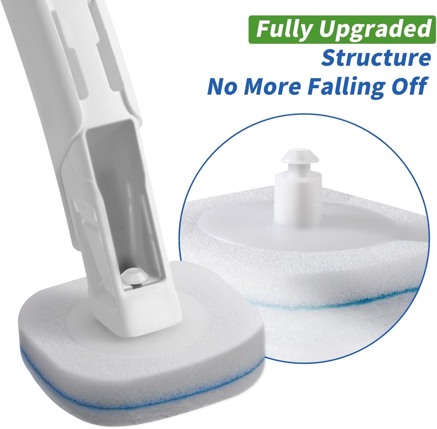 oshang Disposable Toilet Brush - Toilet Bowl Cleaner, Toilet Cleaning Supplies, Toilet Brush with