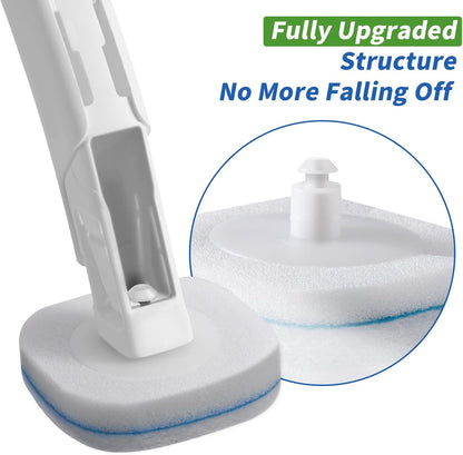 oshang Disposable Toilet Brush - Toilet Bowl Cleaner, Toilet Cleaning Supplies, Toilet Brush with