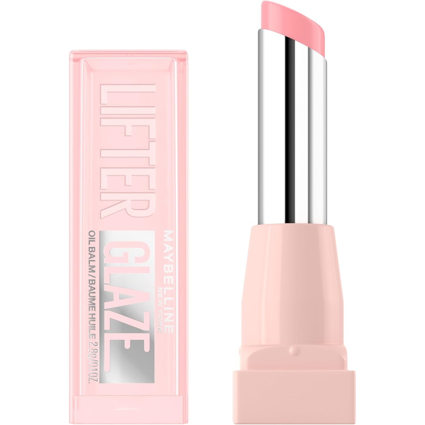 MAYBELLINE Lifter Glaze Oil Balm with Hyaluronic Acid and Hydrating Oil Blend, Lip Balm with 24HRs of Smooth, Moisturizing