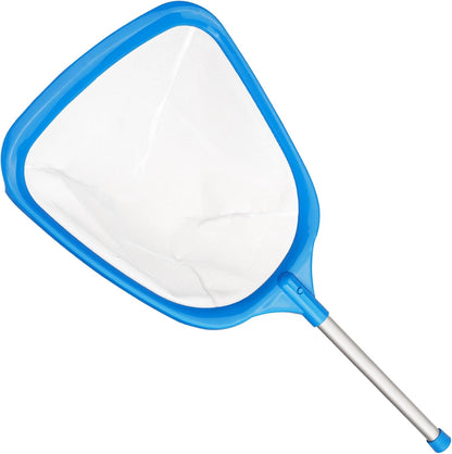 TidyMister Hot Tub Skimmer Spa Net with 12'' Aluminum Pole Ultra Fine Mesh Net Handy Leaf Skimmer for Small Above Ground Pools Pick Up Fine Debris