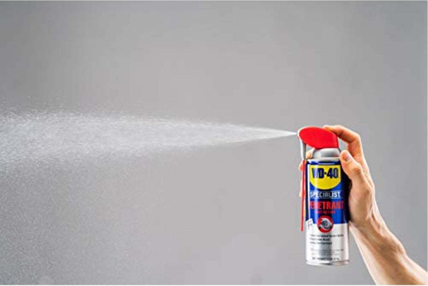 WD-40 Specialist Penetrant with Smart Straw, Penetrant for Metal, Rubber and Plastic Threads, Locks and Nuts, Industrial Strength Fast-Acting
