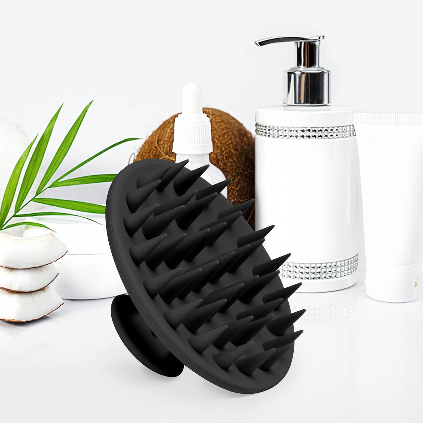 Meartchy Silicone Scalp Massager Shampoo Brush, Scalp Brush for Hair Growth & Dandruff