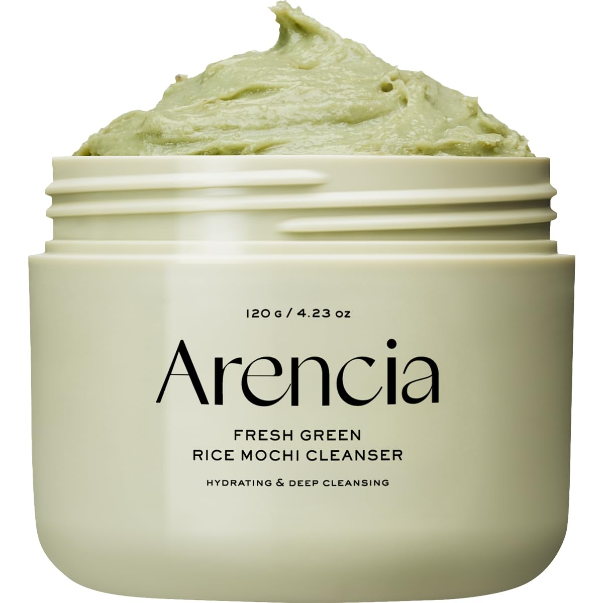 Arencia Korean Rice Mochi Face Cleanser - Face Wash, Gentle Scrub All in One for Deep Cleansing, Moisturizing, Pore Minimizing, Acne-Prone
