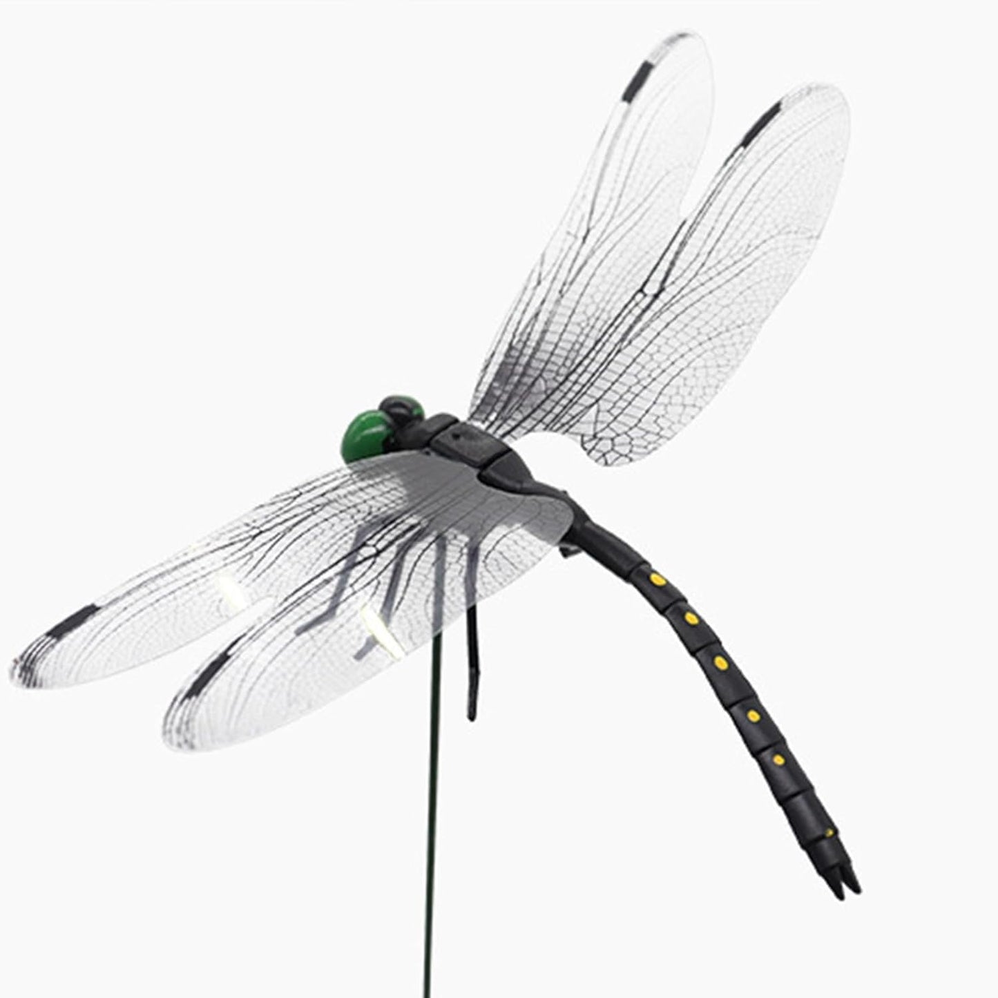 2026 New 40 Pcs Dragon Fly Clips for Bugs Repellent, 3D Artificial Dragonfly Hat Clip, Dragonfly Garden Decor