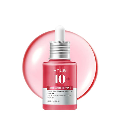 Anua Niacinamide 10 + TXA 4 Serum, Dark Spot Care, Hyaluronic Acid, Tranexamic