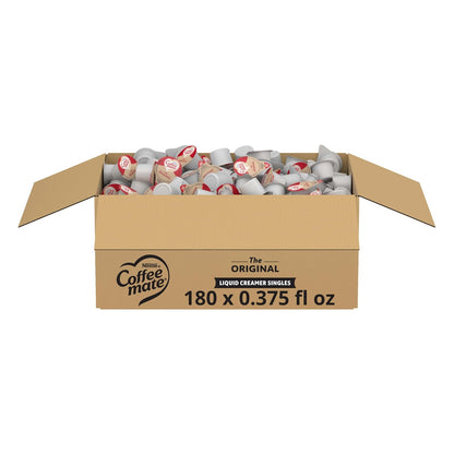 Nestle Coffee mate Coffee Creamer, Original, Liquid Creamer Singles, Non Dairy, No Refrigeration, 0.375 fl oz Tubs (80)